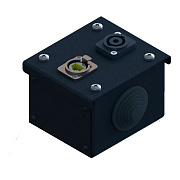 Коробка коммутационная проходная без профиля CB M00-E-S